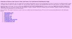 Desktop Screenshot of kenosha-reuse.com