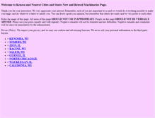 Tablet Screenshot of kenosha-reuse.com